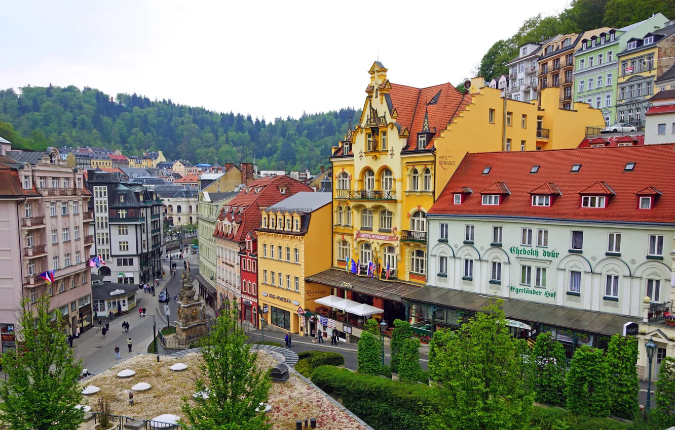 Photo wallpaper home, Czech Republic, resort, Karlovy Vary