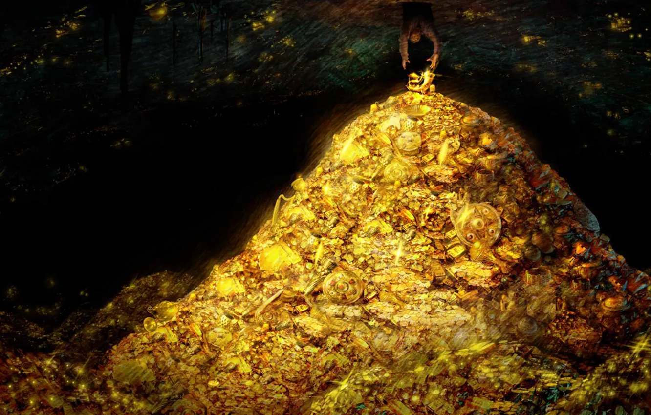 Photo wallpaper fantasy, God, backgroud