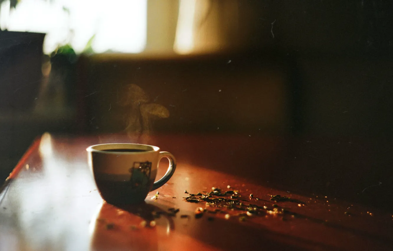 Photo wallpaper smoke, Cup of tea, TanjaMoss