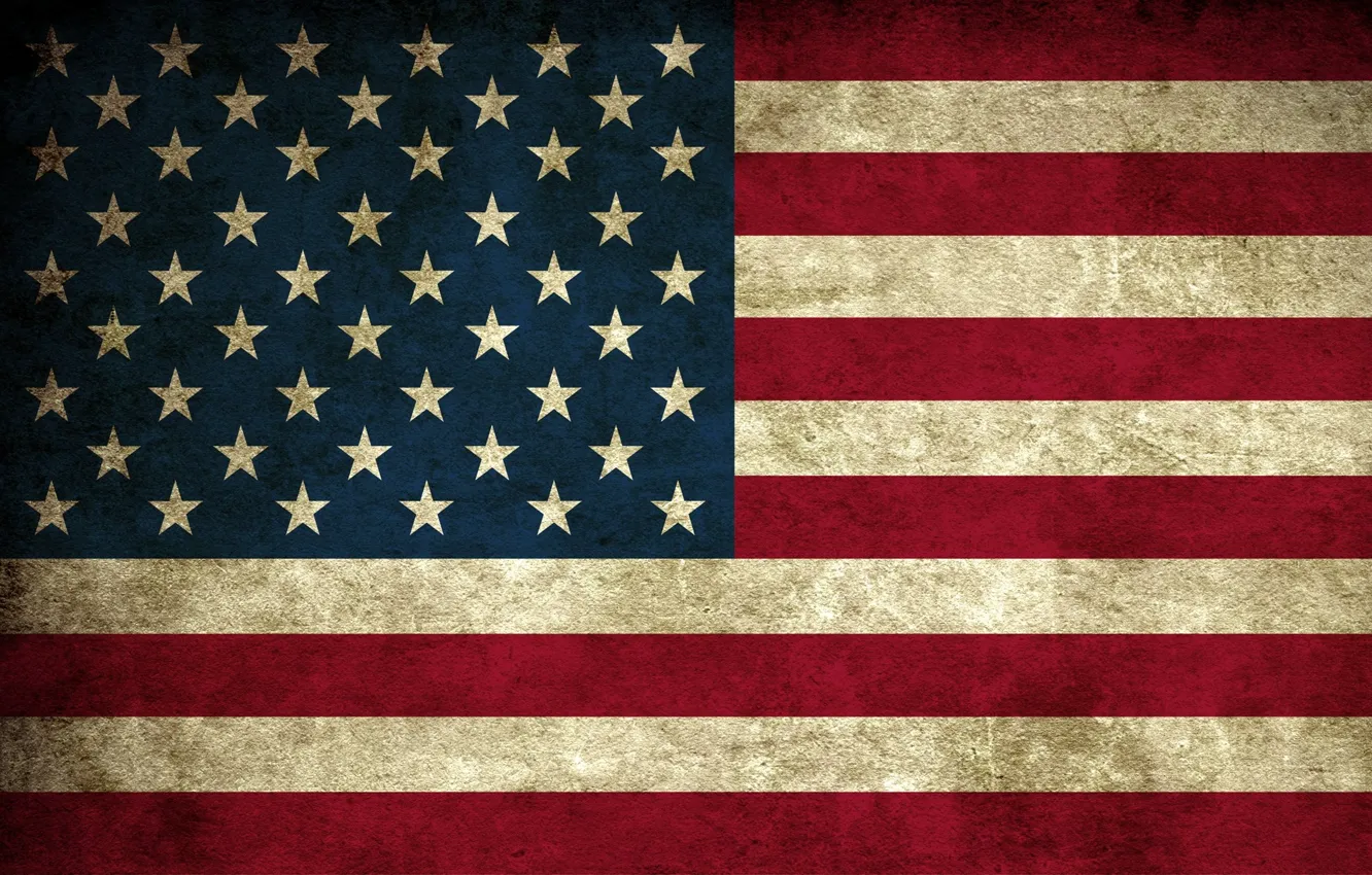 Photo wallpaper Flag, USA