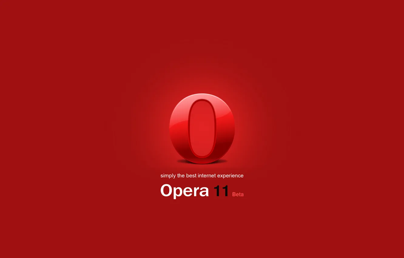 Photo wallpaper Opera, Beta, Opera 11