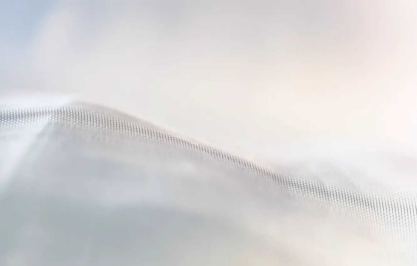 Photo wallpaper mesh, fabric, white