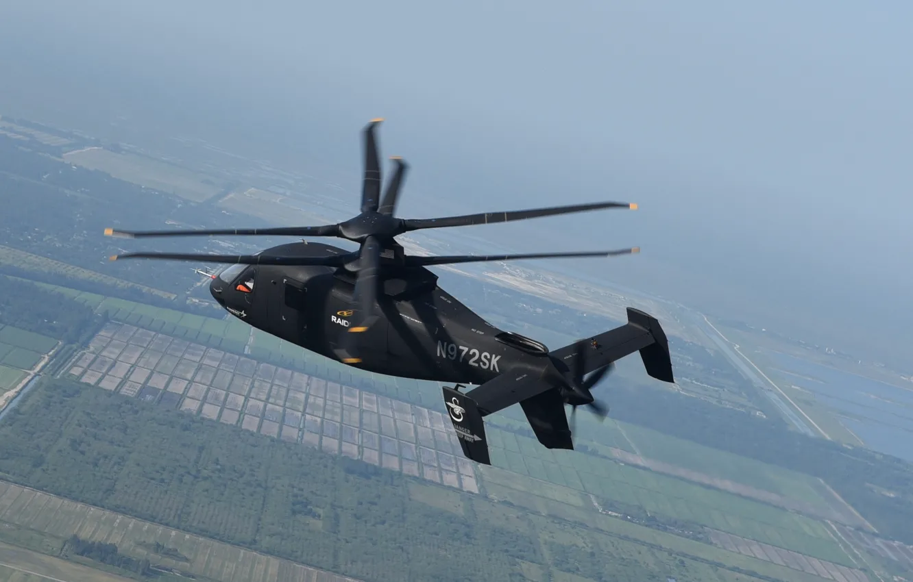Photo wallpaper Helicopter, Lockheed Martin, Raider, S-97