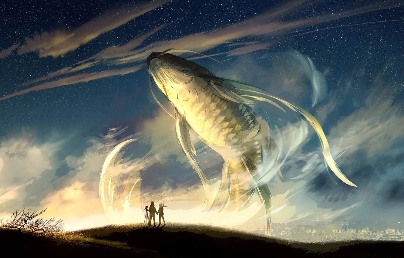 Photo wallpaper the sky, fantasy, kit