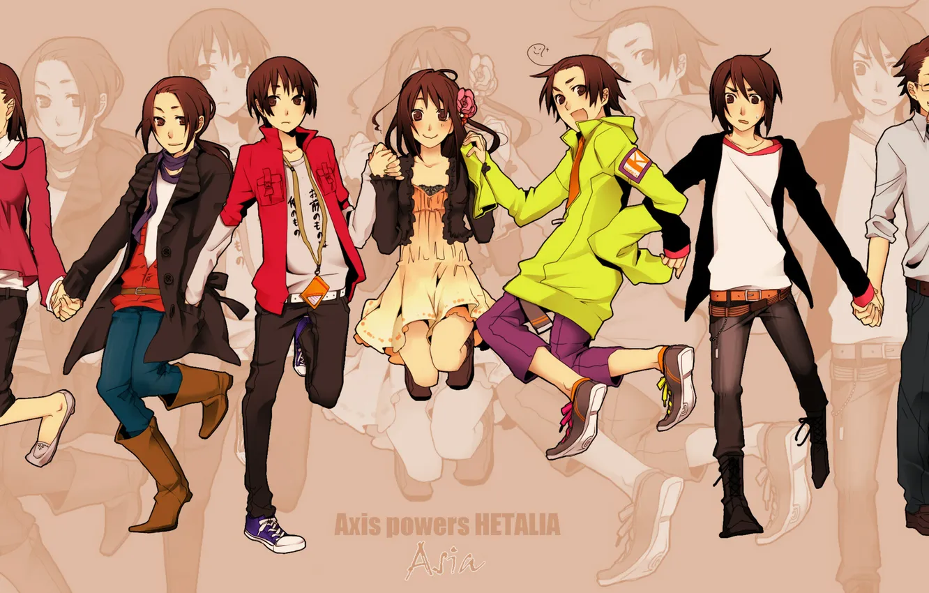 Photo wallpaper Asia, hetalia, APH