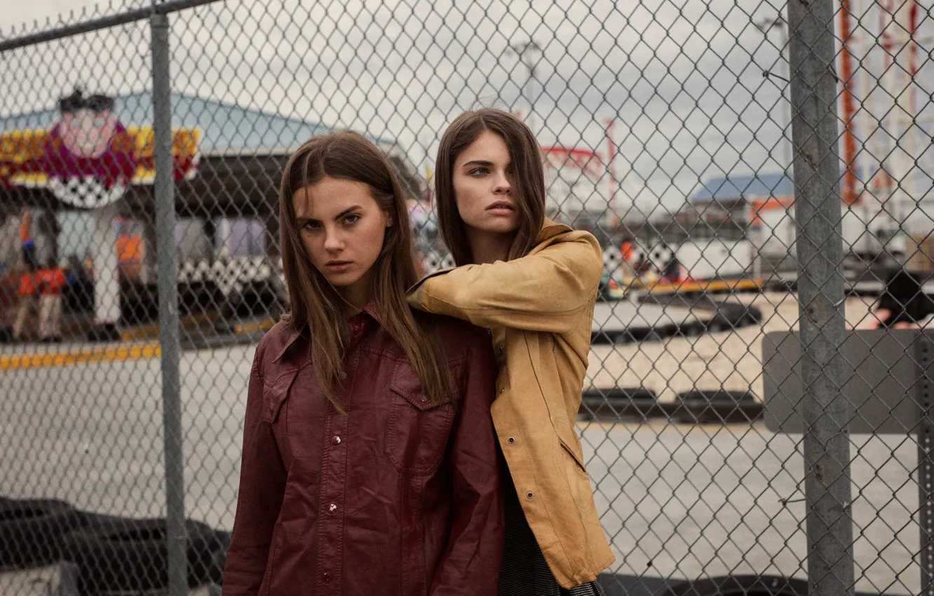 Photo wallpaper look, background, model, jet, Kate