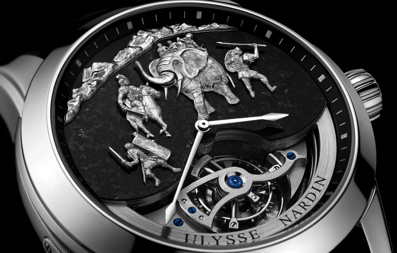 Photo wallpaper time, watch, watch, Ulysse Nardin, chronometer, Ulysses Nardan, Hannibal Minute Repeater