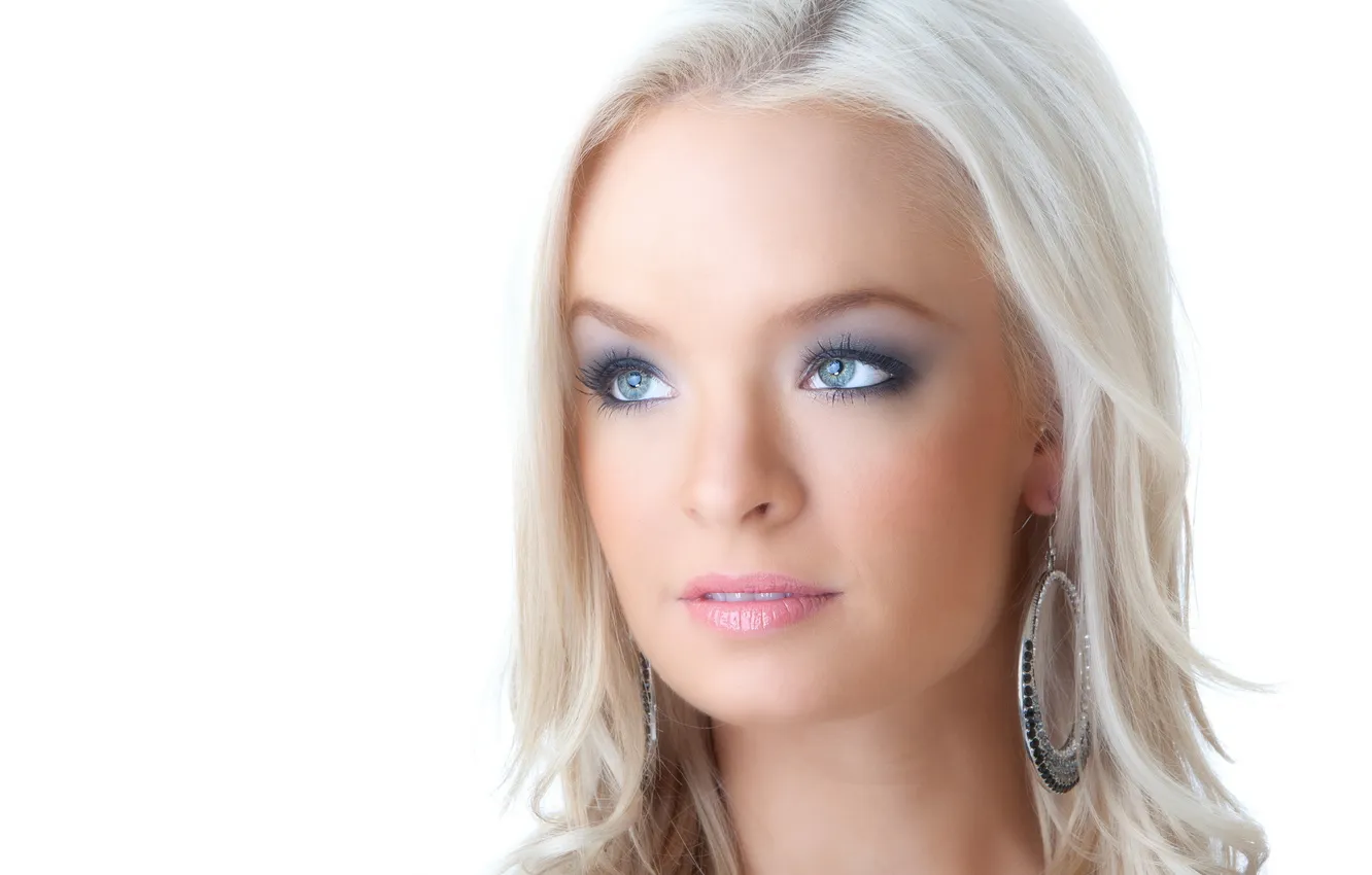 Photo wallpaper girl, background, portrait