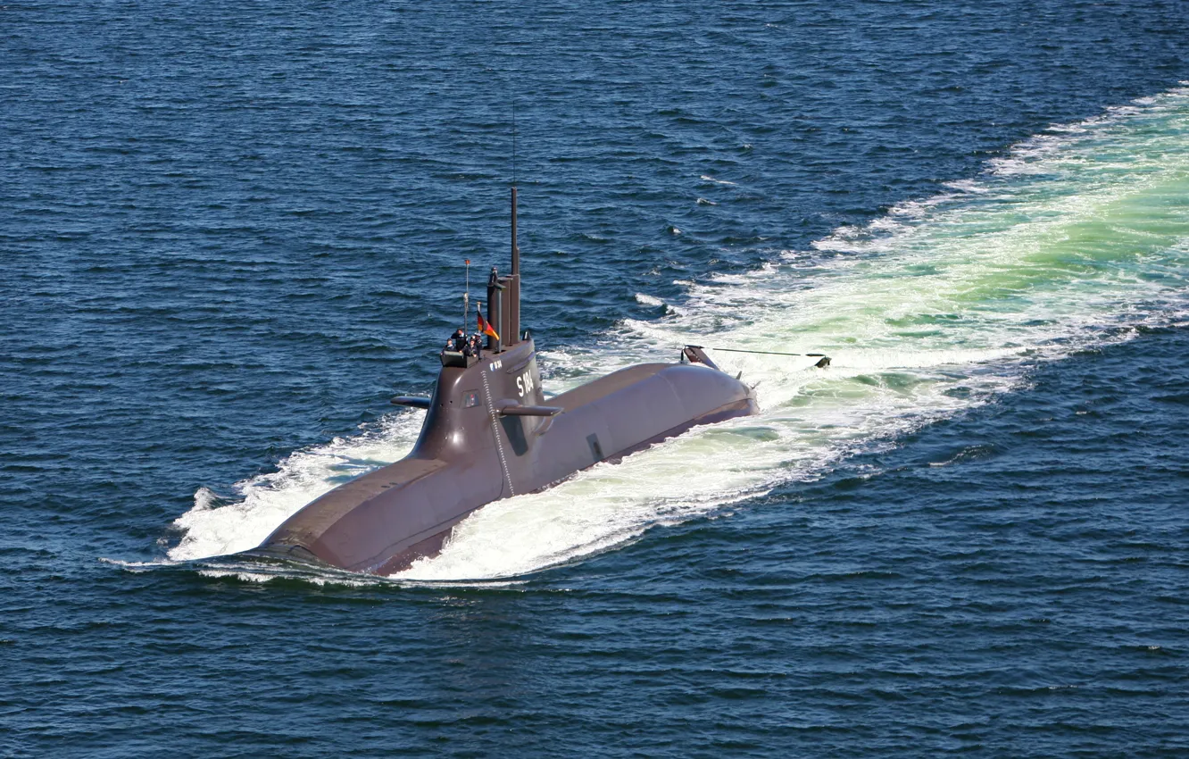Photo wallpaper boat, Germany, submarine, underwater, Navy, diesel, U34