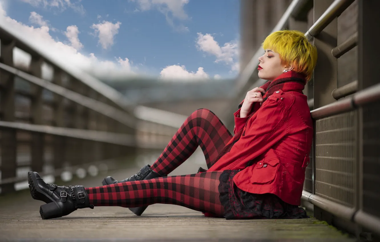 Photo wallpaper girl, style, Abygaelle