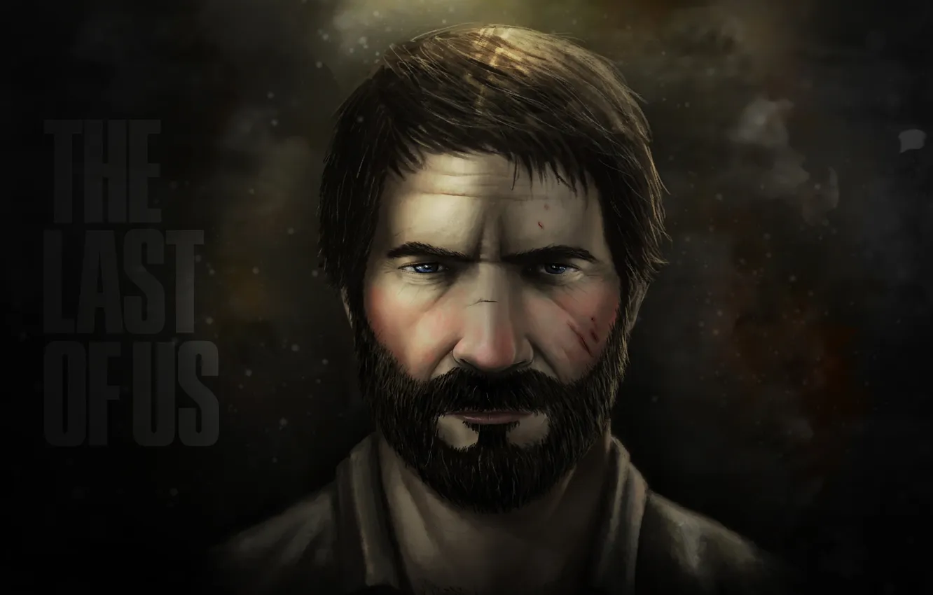 Photo wallpaper face, PS3, The Last of Us, Naughty Dog, Joel