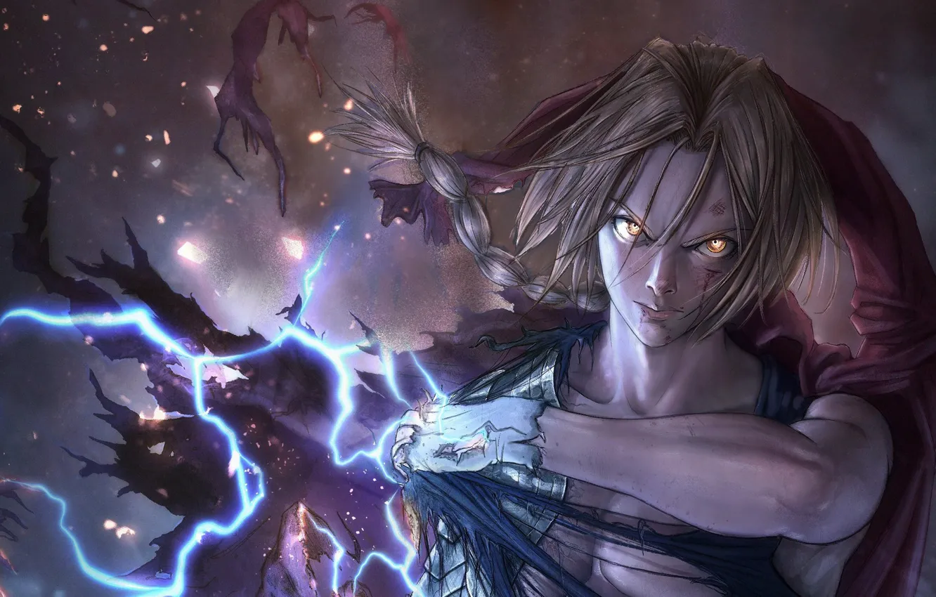 Photo wallpaper edward elric, Fullmetal Alchemist, Fullmetal Alchemist