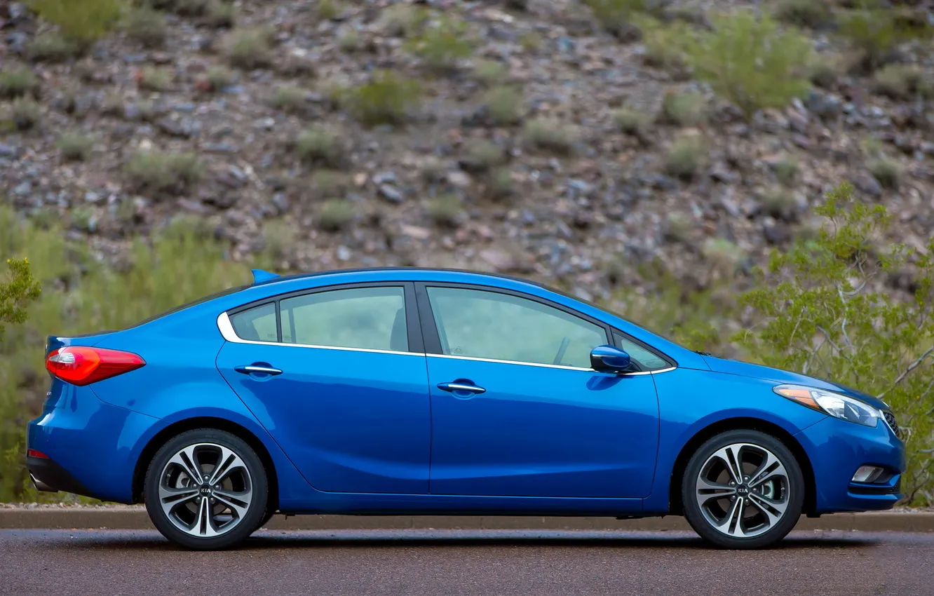 Photo wallpaper auto, side view, Kia, Kia, Sedan, Forte