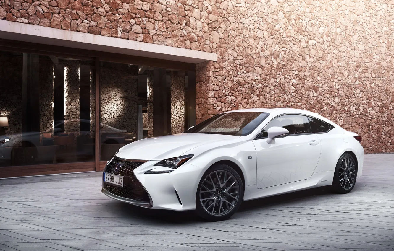 Photo wallpaper white, Lexus, Lexus, F-Sport