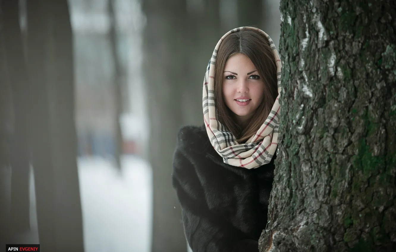 Photo wallpaper girl, snow, photographer, girl, photography, photographer, Eugene APIN, Evgeniy Apin