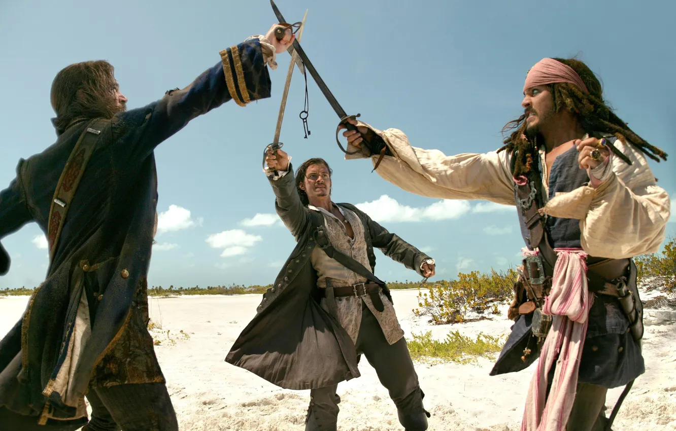 Photo wallpaper fight, Pirates of the Caribbean, Pirates of the Caribbean