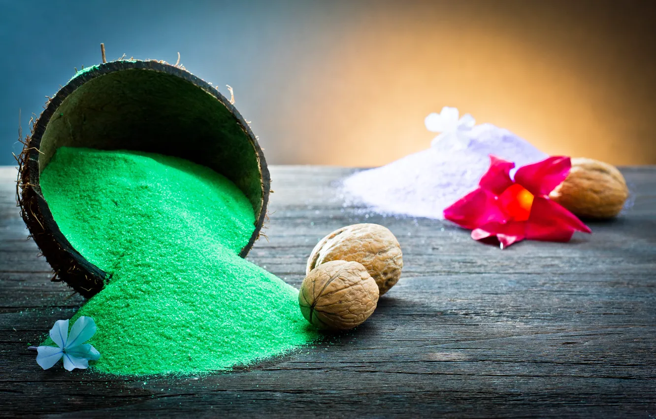 Photo wallpaper sand, Spa, aromatherapy, Aromatherapy