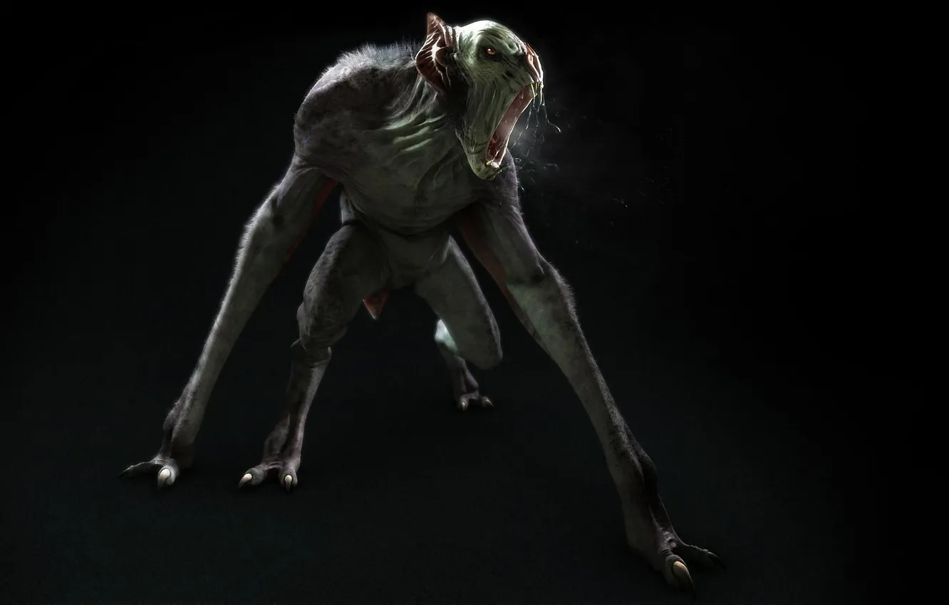 Photo wallpaper monster, alien, monster