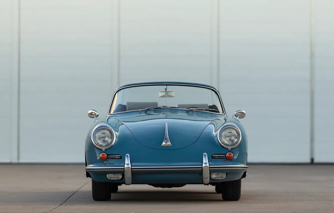 Photo wallpaper Porsche, 356, 1961, Porsche 356B 1600 Super Cabriolet