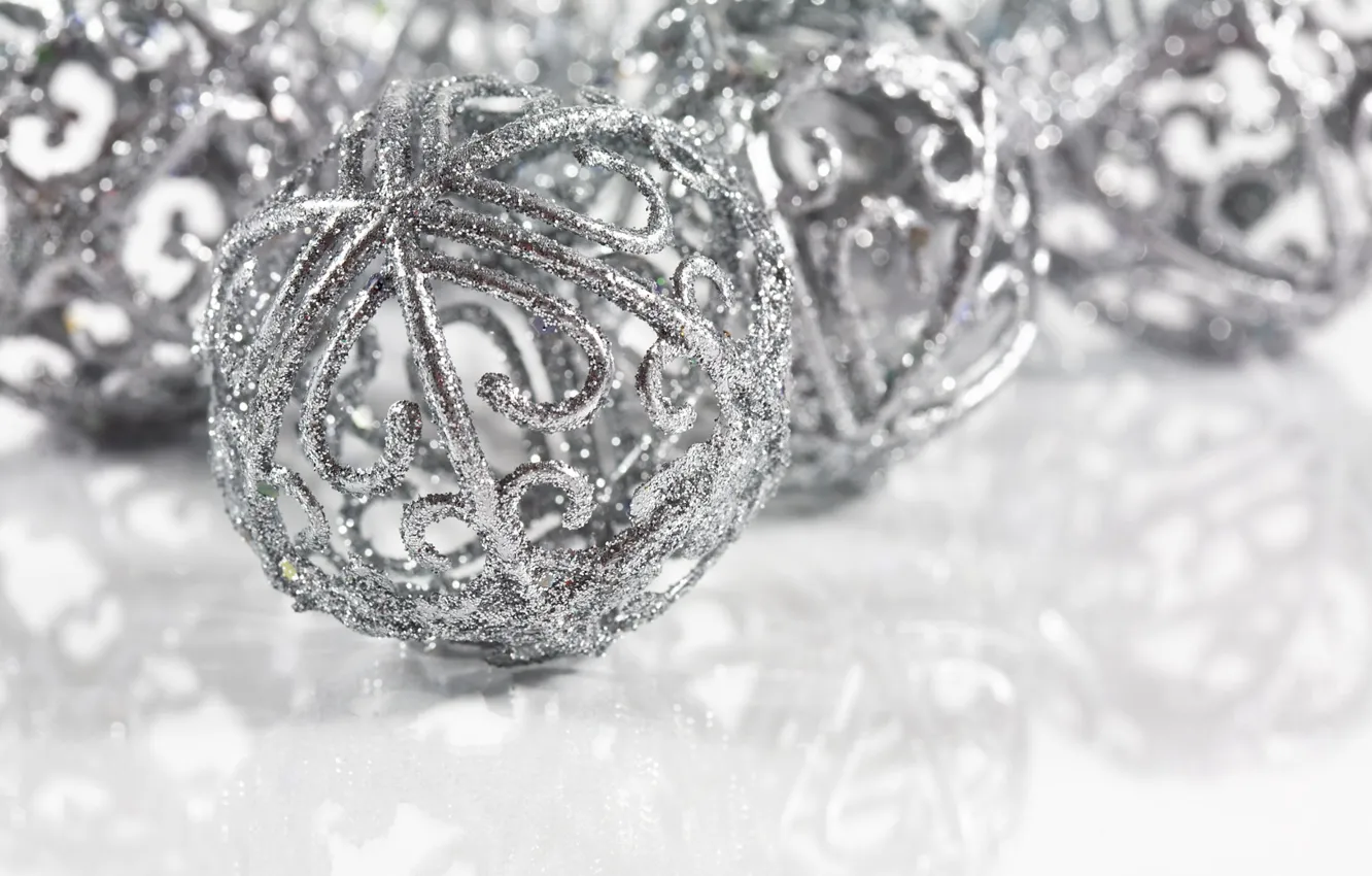 Photo wallpaper winter, toy, new year