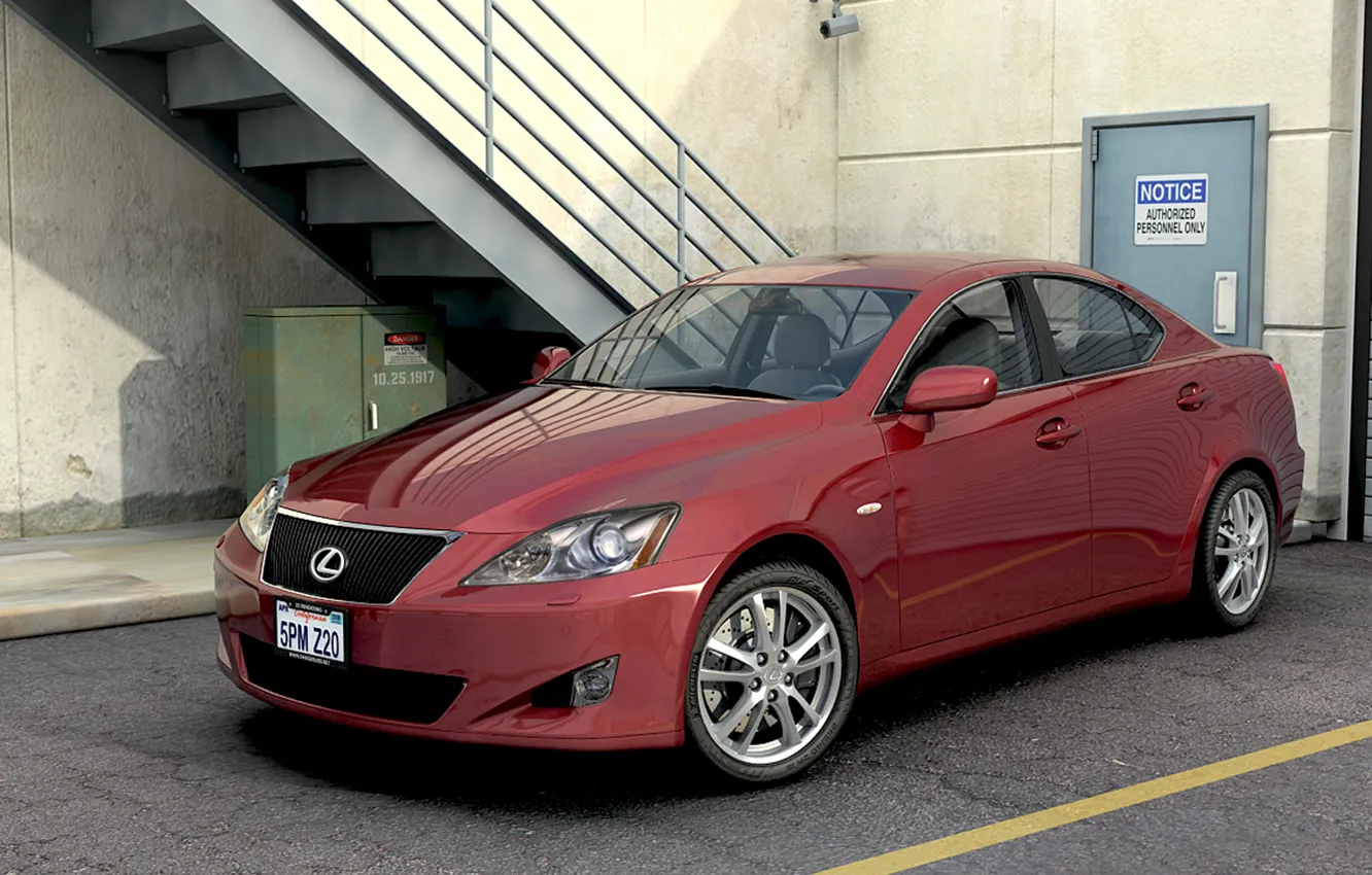 Photo wallpaper graphics, Lexus, art, Suite, is300, dangeruss, Toyota Motor Corporation, the middle class car category