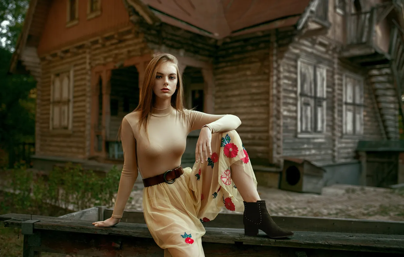 Photo wallpaper girl, eyes, smile, beautiful, model, pretty, beauty, lips