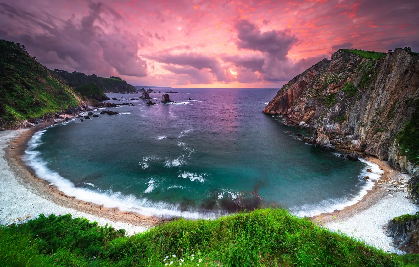 Photo wallpaper sea, summer, shore