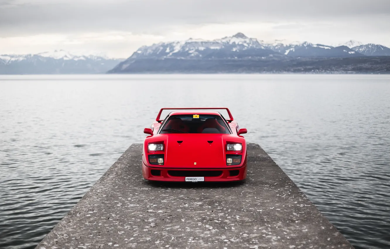 Photo wallpaper car, wallpaper, Ferrari, Supercar