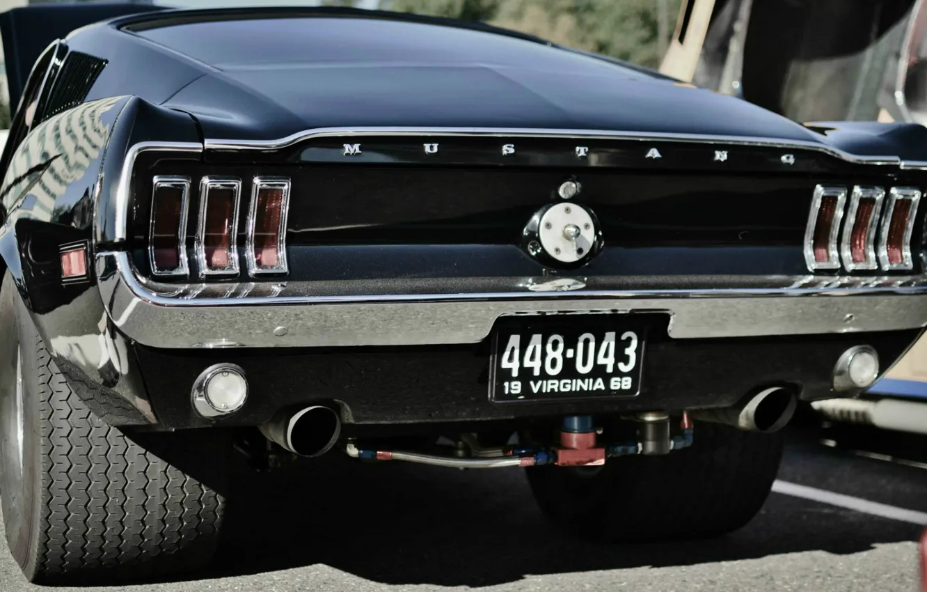 Photo wallpaper Mustang, Ford, Ford, Mustang, 1968