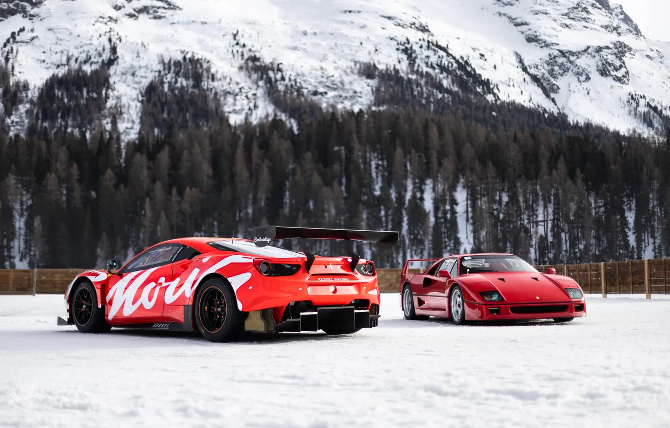 Photo wallpaper car, wallpaper, Ferrari, Supercar