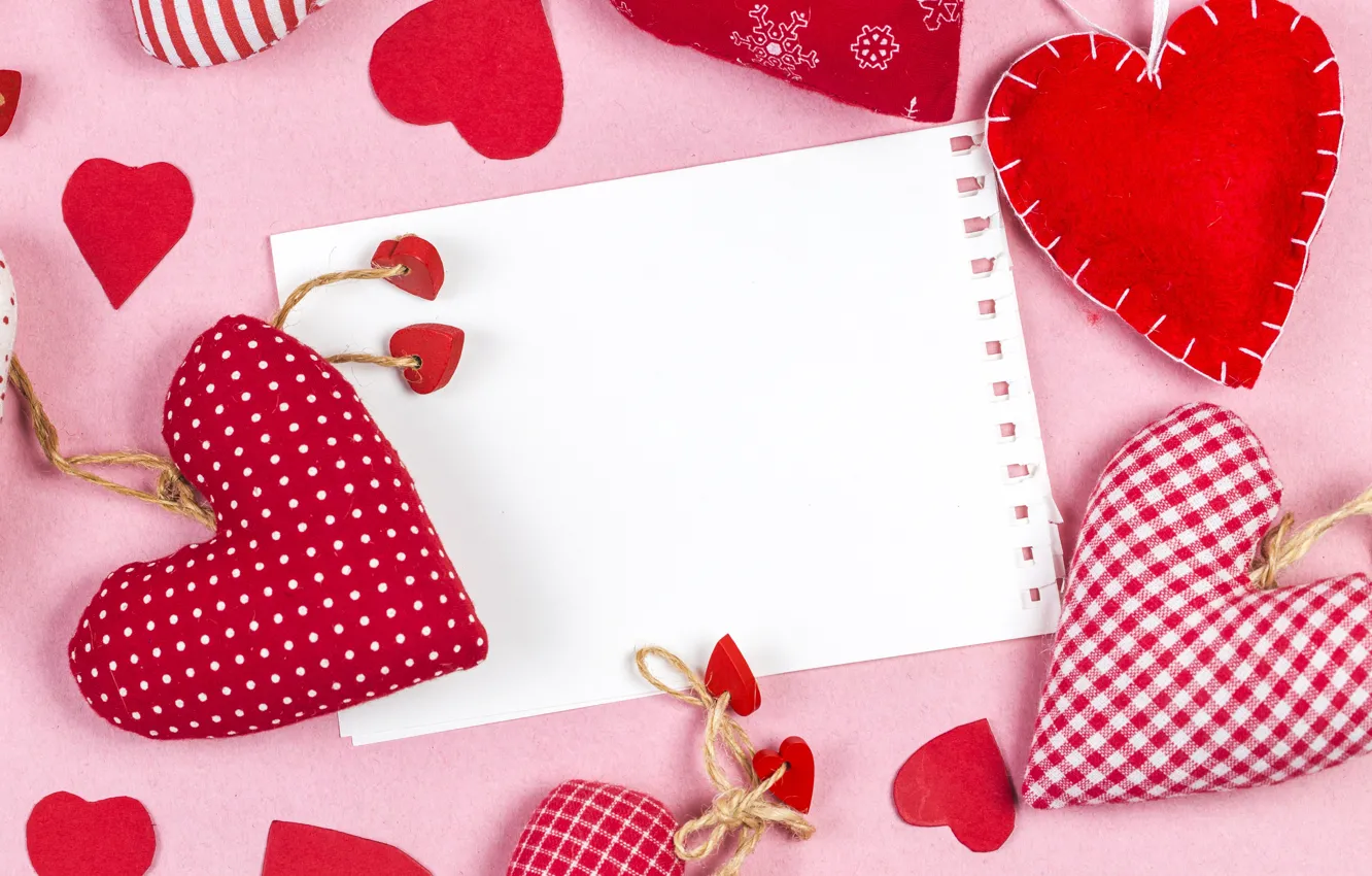 Photo wallpaper love, heart, red, love, romantic, hearts, valentine's day, gift