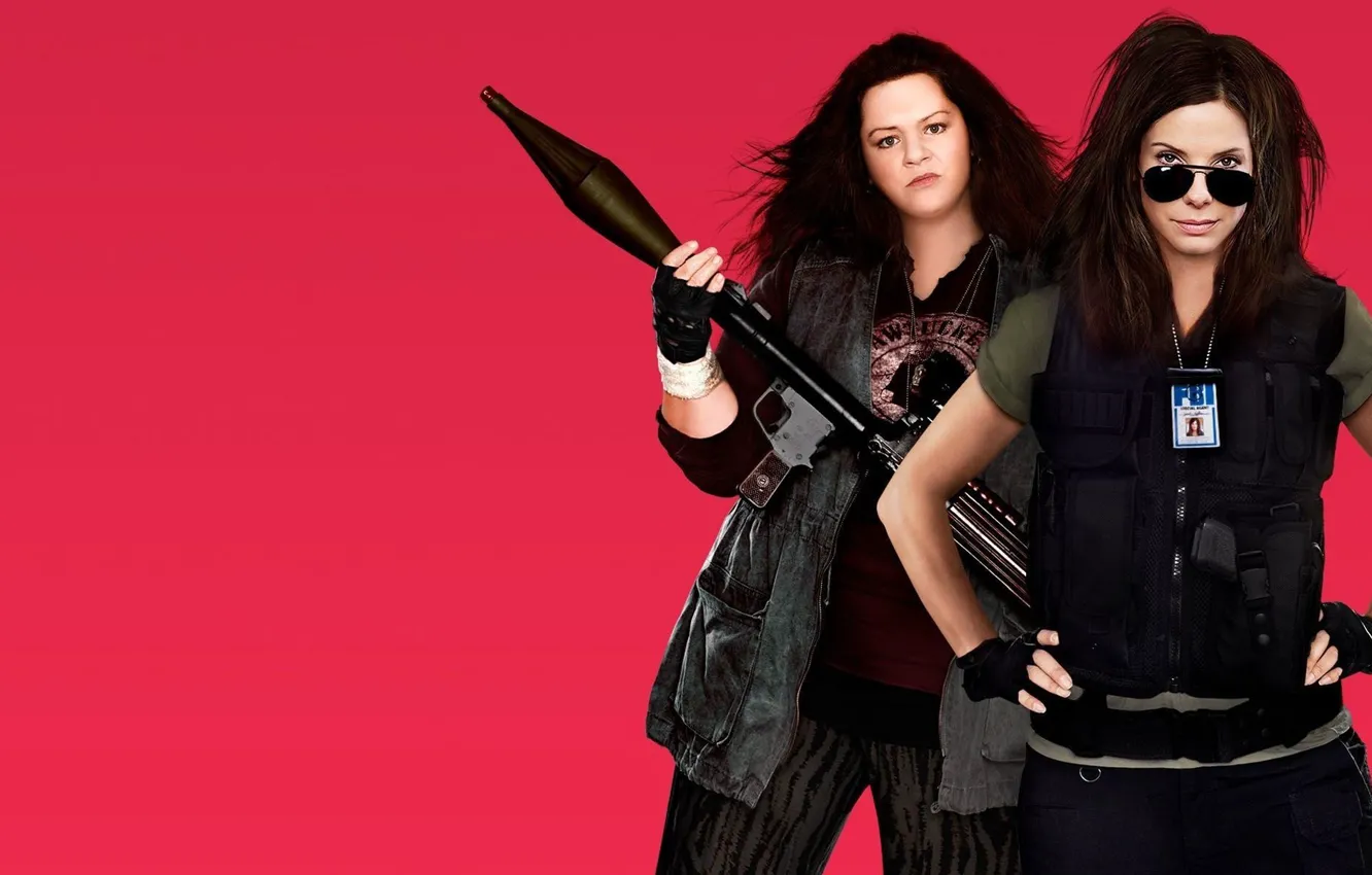 Photo wallpaper cinema, gun, pistol, Sandra, woman, police, U.S., Law Enforcement