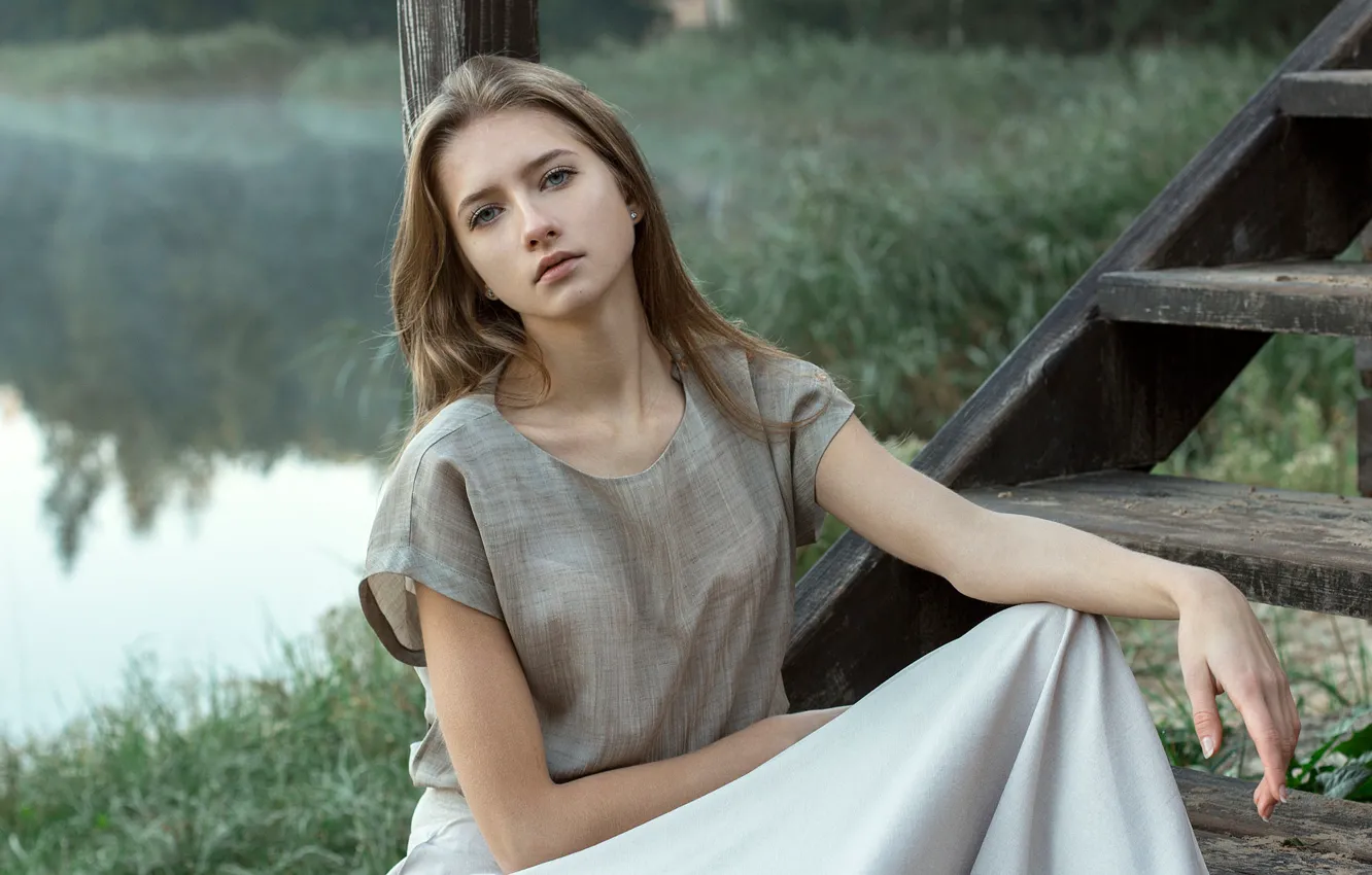 Photo wallpaper Dita, sponge, the beauty, Riga, Latvia, Alexander Fedorov