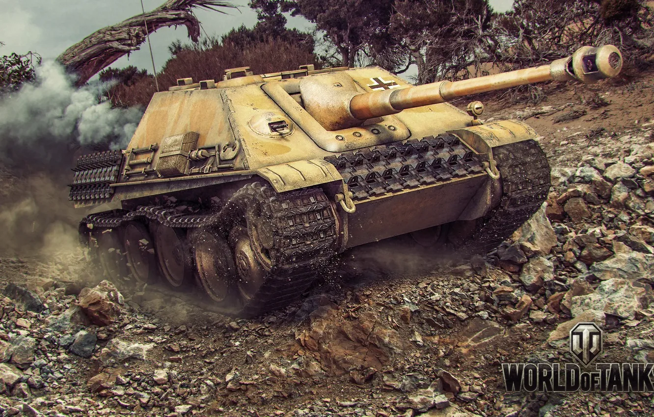 Photo wallpaper Germany, tank, Germany, WoT, Jagdpanther, tank, World of Tanks, tanks