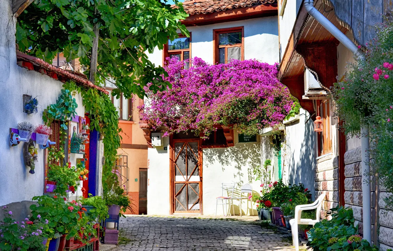 Photo wallpaper street, Turkey, Bursa