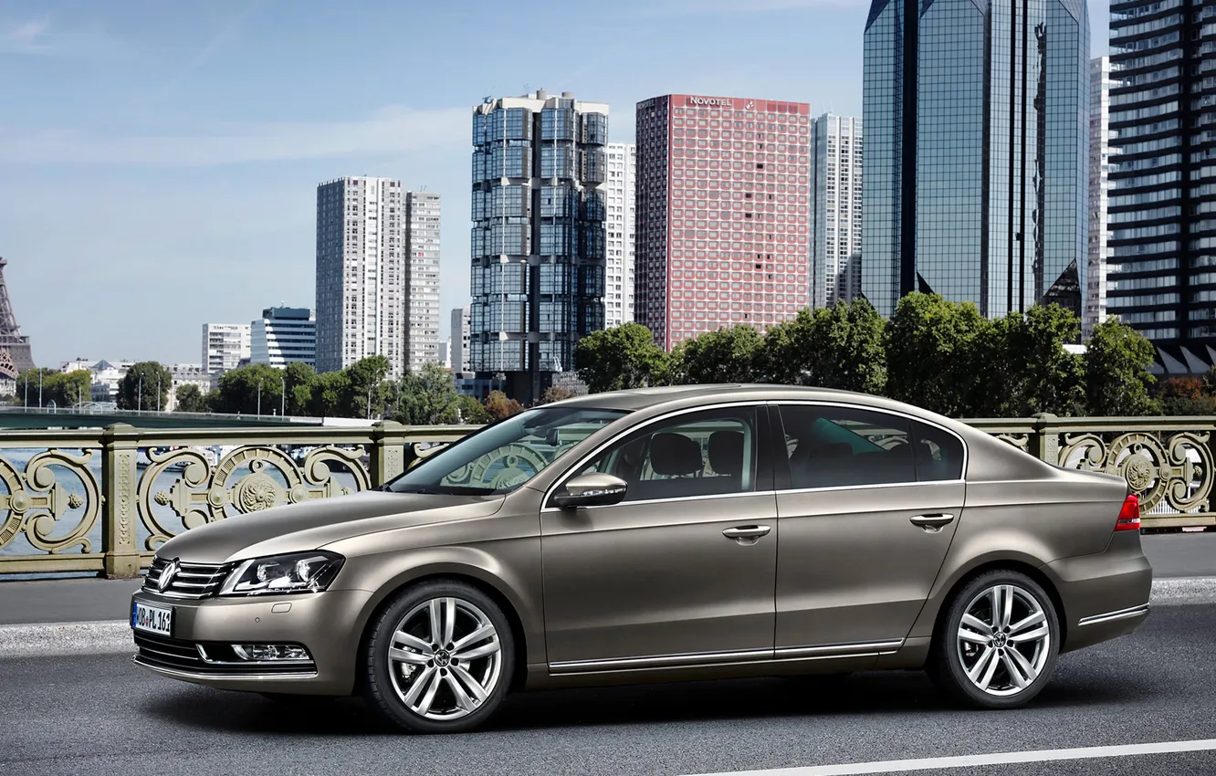 Photo wallpaper Volkswagen, new, Passat