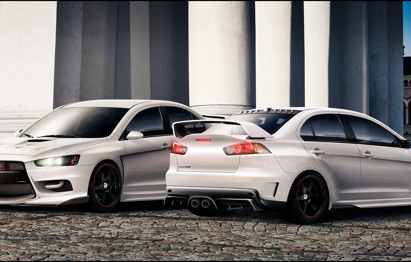 Photo wallpaper mitsubishi, lancer, Lancer, Evo, evo 10, evo x