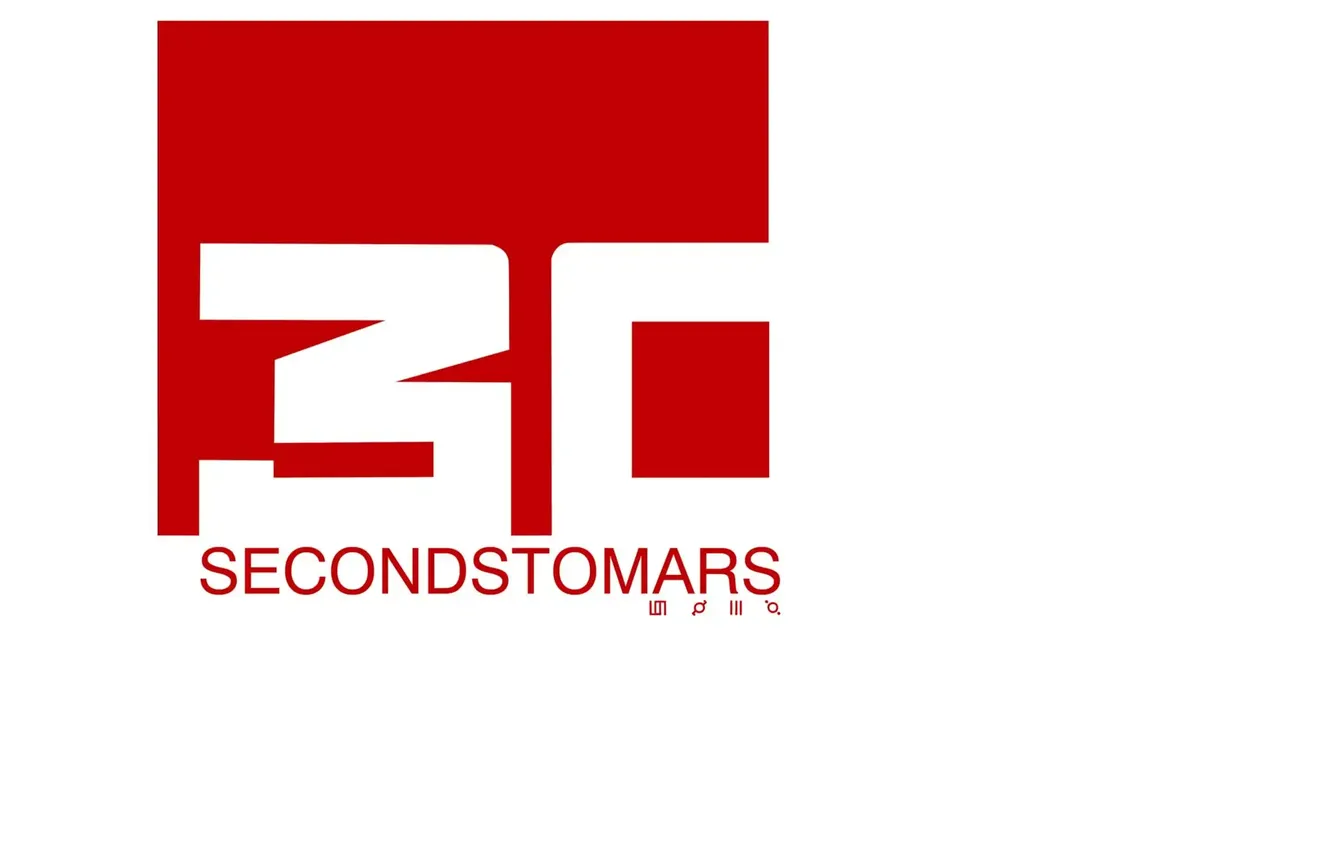 Photo wallpaper music, the inscription, logo, group, white background, 30 Seconds To Mars