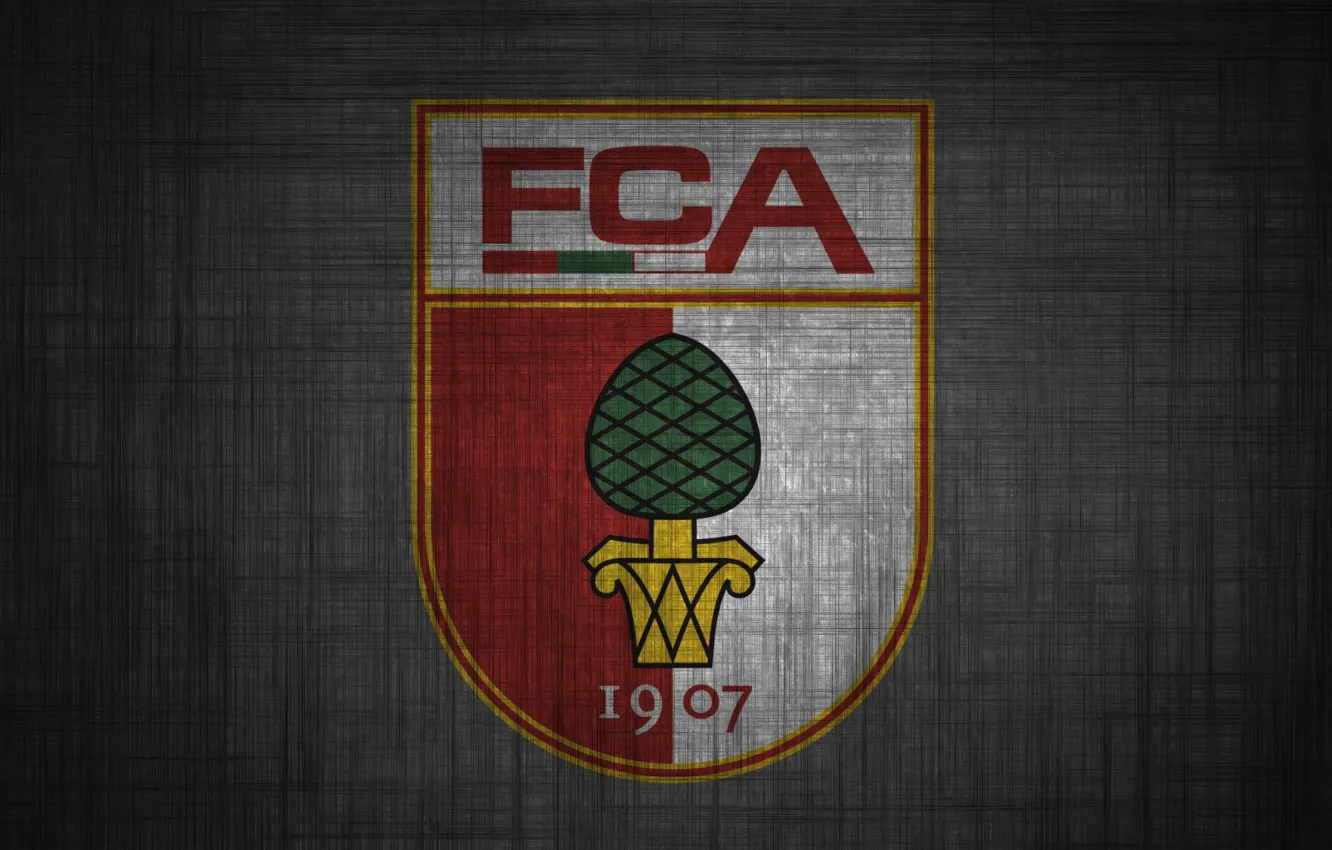 Photo wallpaper wallpaper, sport, logo, football, FC Augsburg