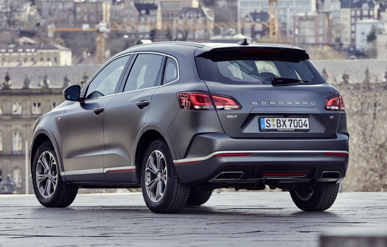 Photo wallpaper rear view, crossover, exterior, Borgward, Borgward BX7