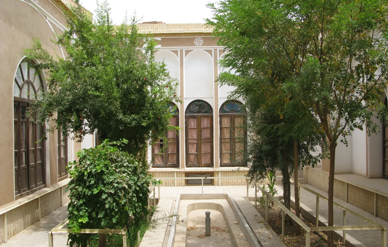 Photo wallpaper home, old house, iran, yazd, kavir, traditional house