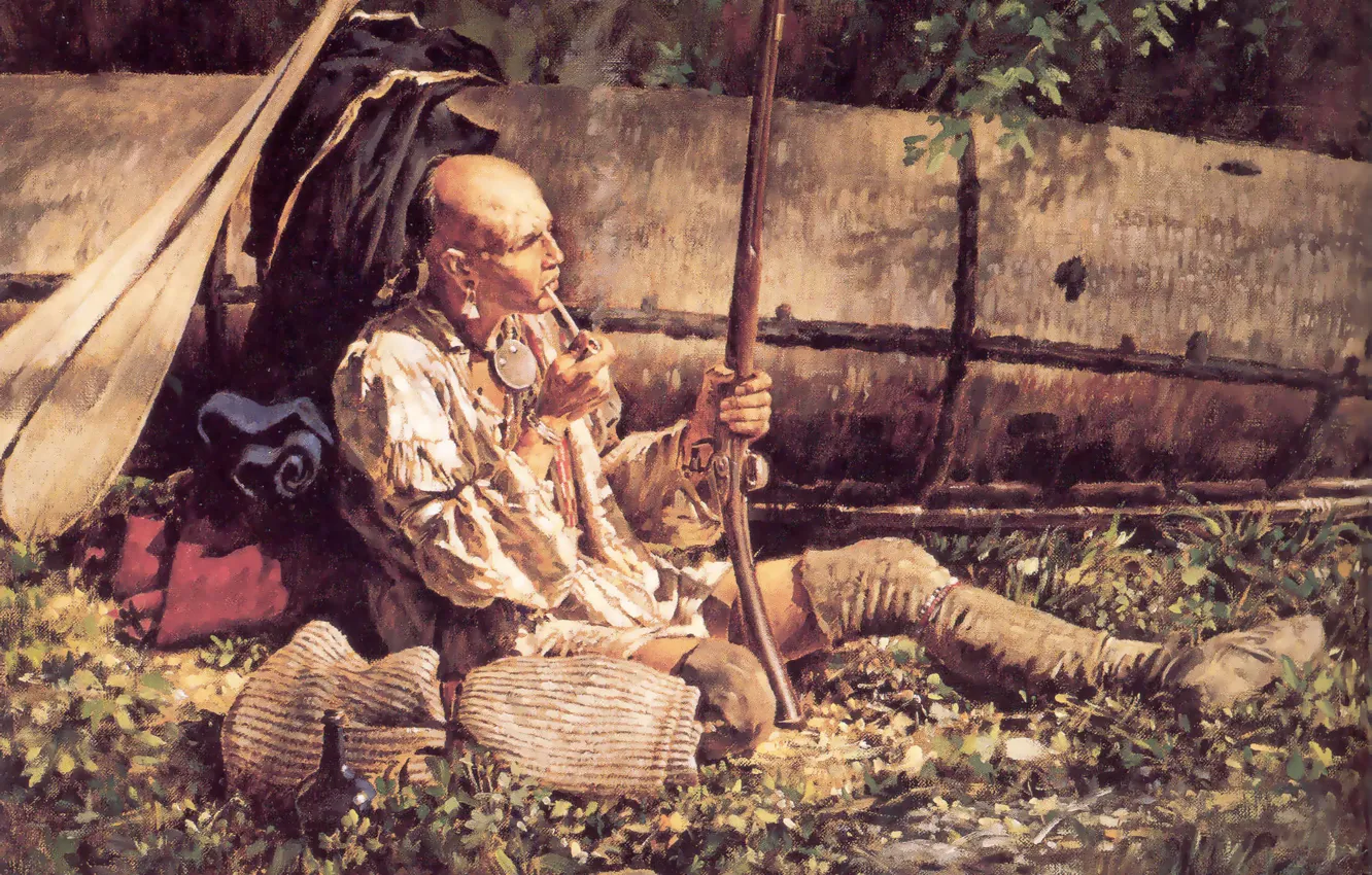 Photo wallpaper picture, painting, painting, Robert Griffing, Eastern American