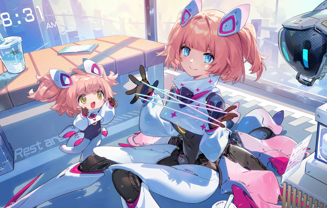Photo wallpaper Angela, Art, Skin, MOBA, Mobile Legends, Mobile Legends Bang Bang, MLBB, Cyber Cherubin