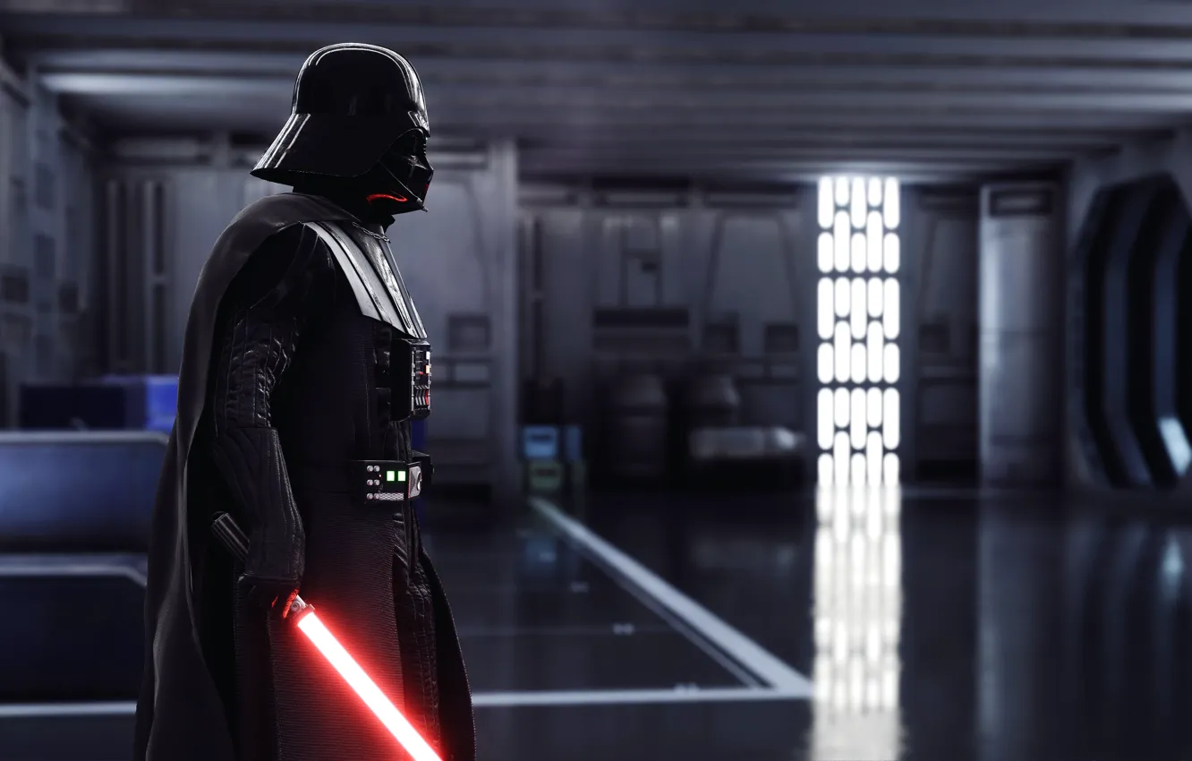 Photo wallpaper Star Wars, Darth Vader, Star Wars Battlefront II