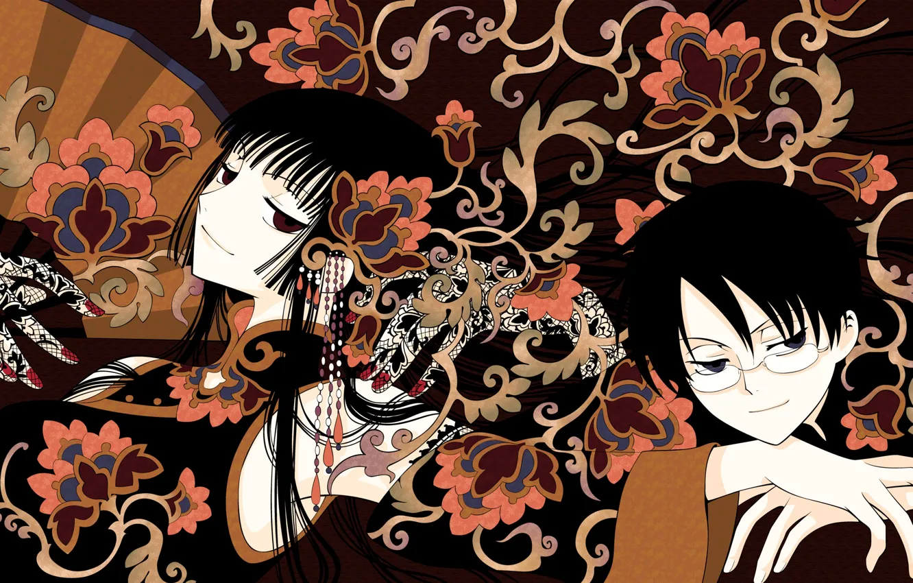 Photo wallpaper pattern, anime, two, xxxHolic