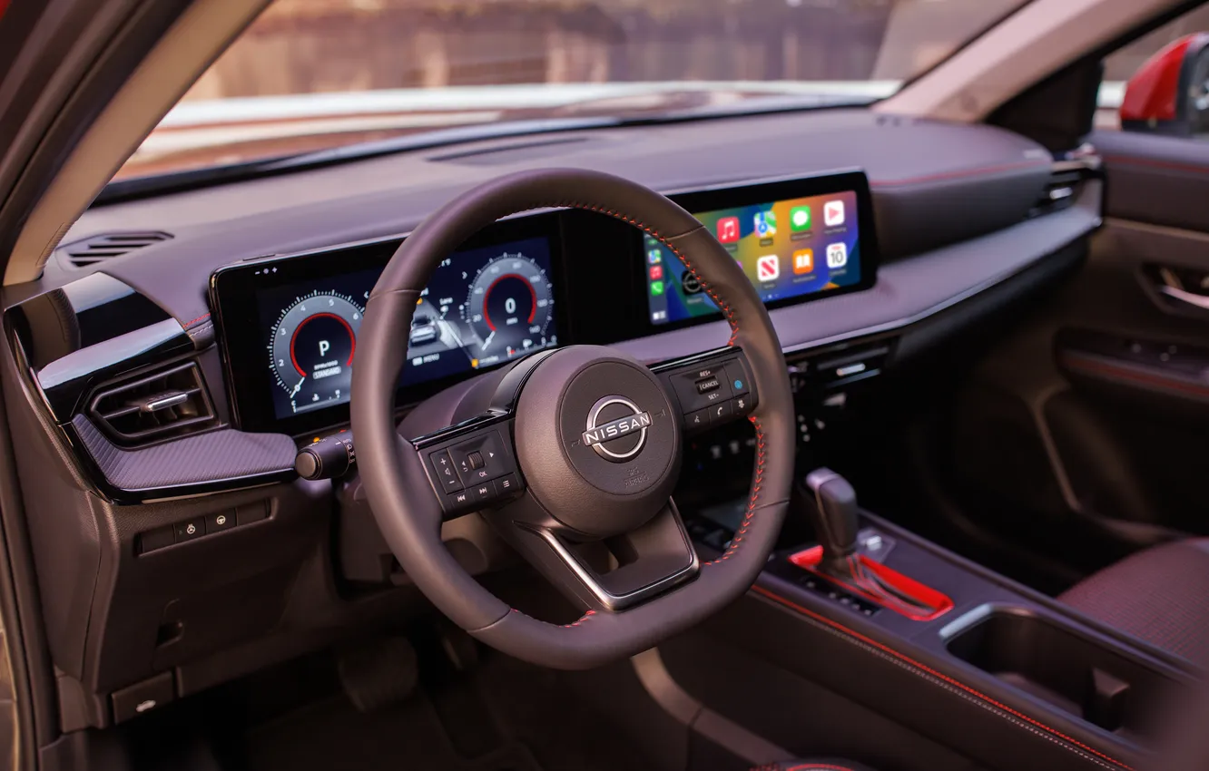 Photo wallpaper Nissan, Nissan, the instrument panel, Kicks, 2025, Nissan Kicks SR