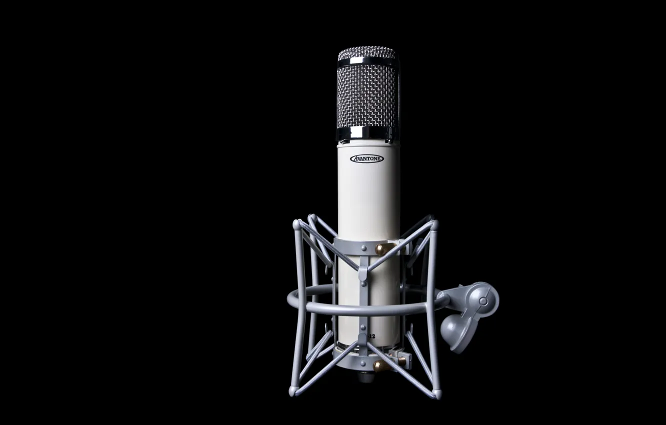 Photo wallpaper style, microphone, professional, Avantone bv 12