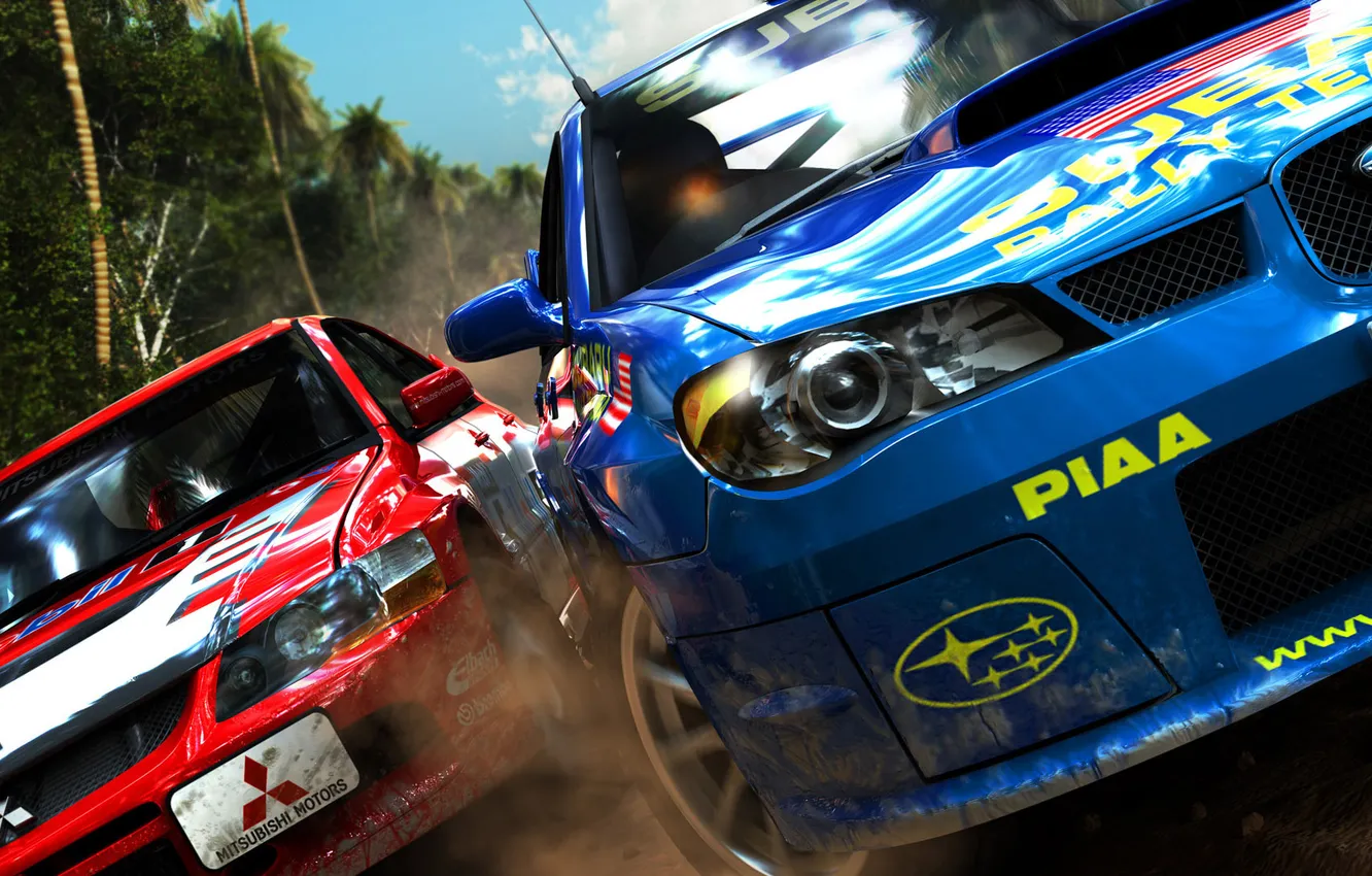 Photo wallpaper machine, speed, Subaru