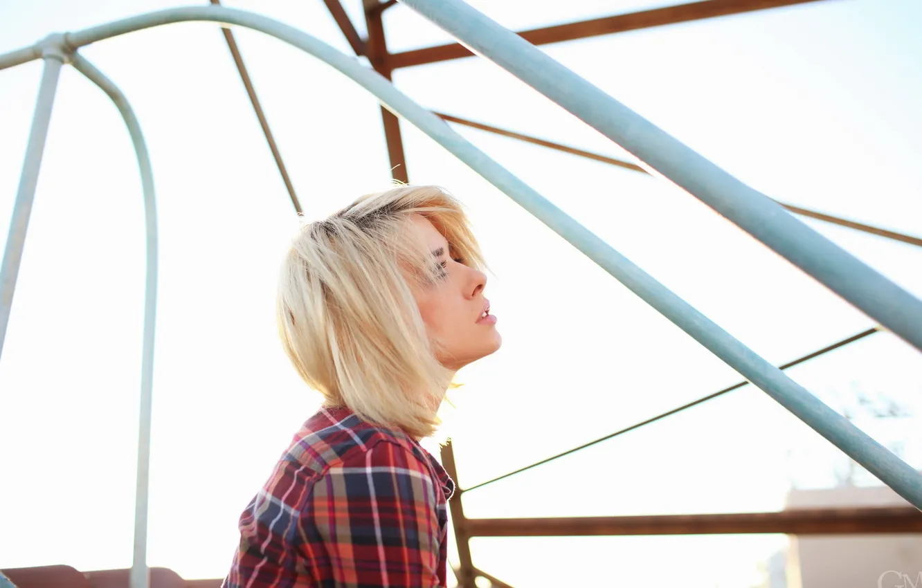 Photo wallpaper girl, background, Alysha Nett