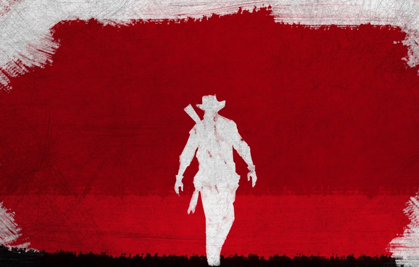 Photo wallpaper Django unchained, django-unchained, The red-and-white picture, Movie+Style